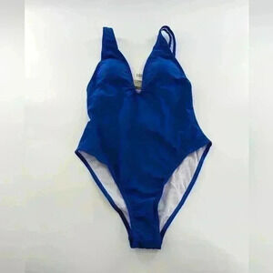 Shekini Women's Size Small Blue One Piece Swimsuit